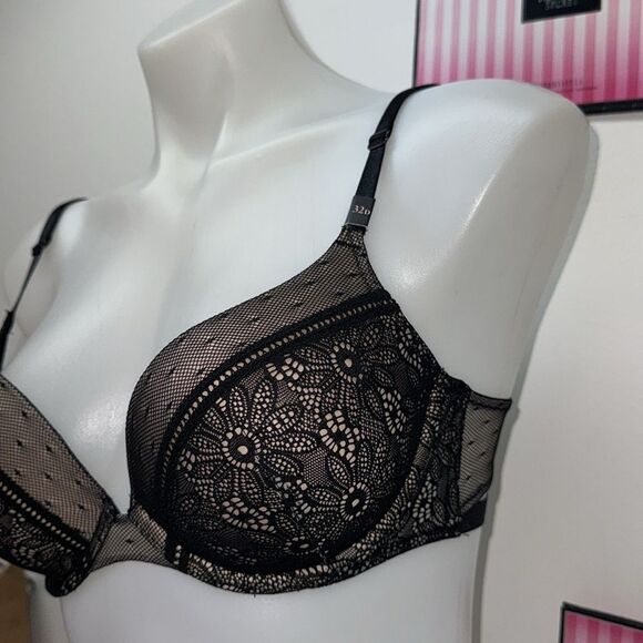 🔥VICTORIA SECRET PUSH-UP  BRA SET 32D//Large NEW - Picture 3 of 9